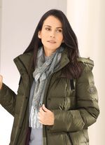 Halsduk med l&ouml;vm&ouml;nster 