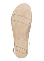 Sandal gjord av nappal&auml;der med justerbar h&auml;lrem VITBRONS