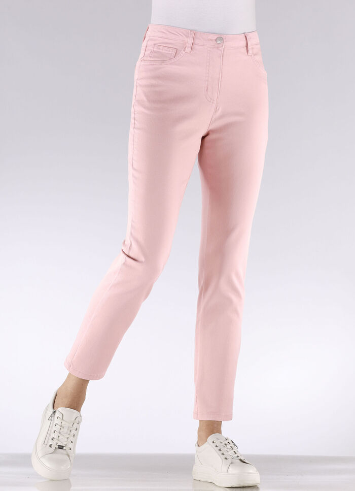 7/8-jeans med broderi ROSA