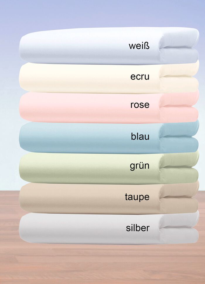 Fluffiga flanelllakan av bomull ECRU