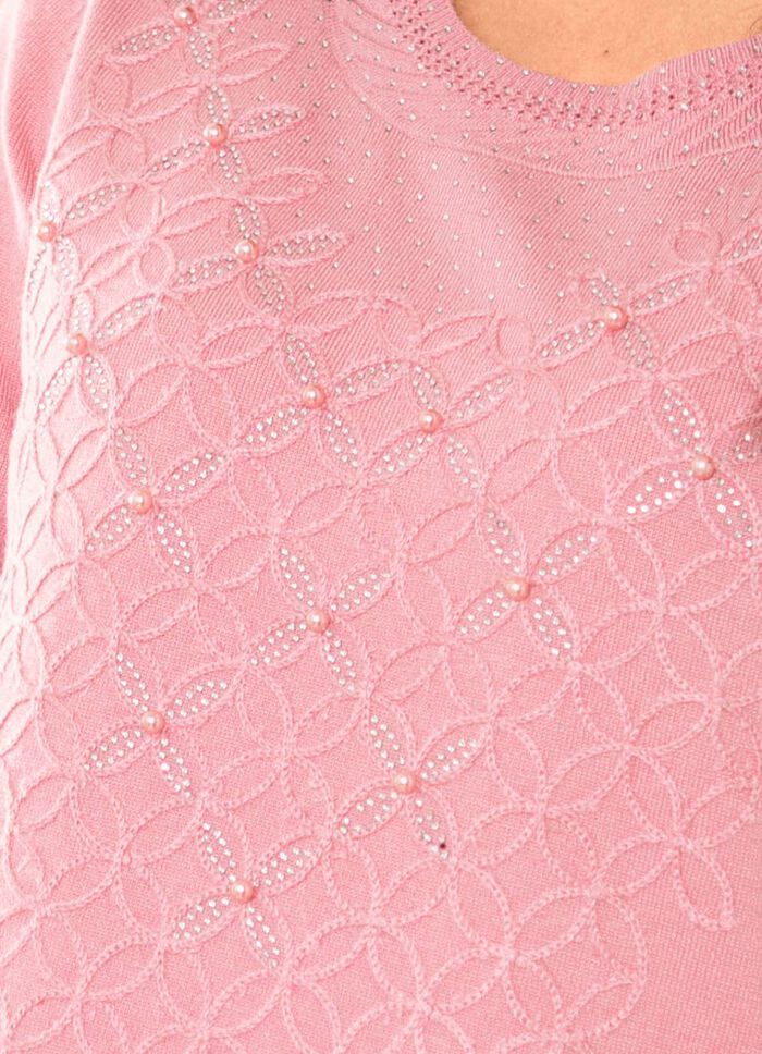 Pullover i mjuk, finstickad 