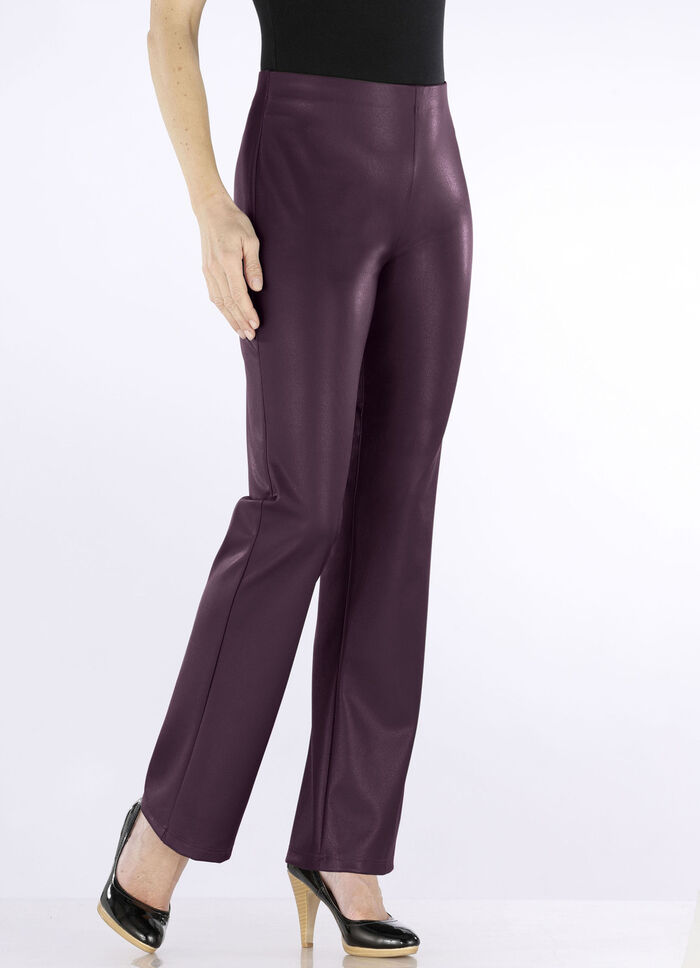 Byxor med utsvängda anklar BORDEAUX