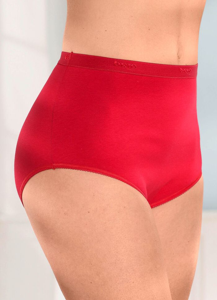 Brio Lingerie fempack trosor med res&aring;r i muddarna 