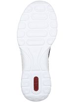 Rieker, sportiga damsneakers, med MemoSoft-innersula M&Ouml;RKBL&Aring;