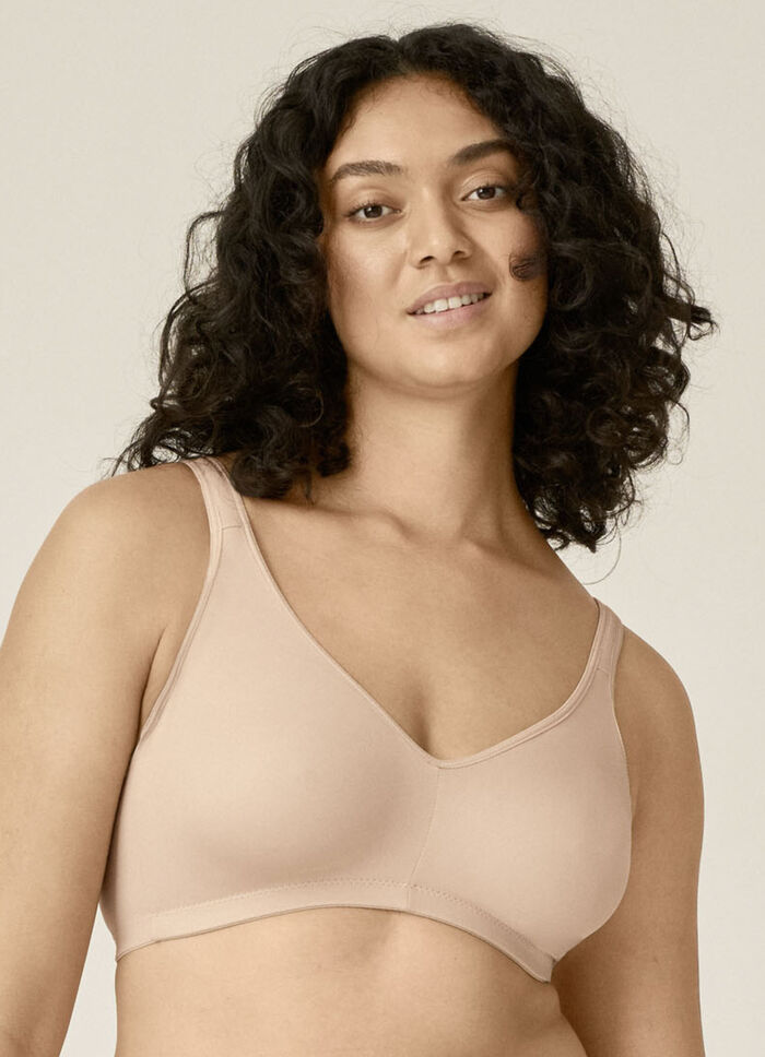 Naturana två-pack bh med mikrofiber 1X PULVER, 1X VIT