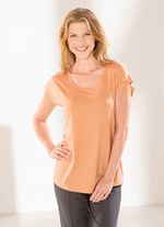 Skjorta i fin jersey APRIKOS