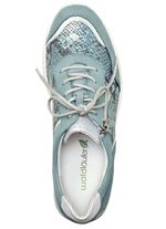 Waldl&auml;ufer, bekv&auml;ma damskor med sn&ouml;rning, bredd H, med uttagbar fotb&auml;dd 