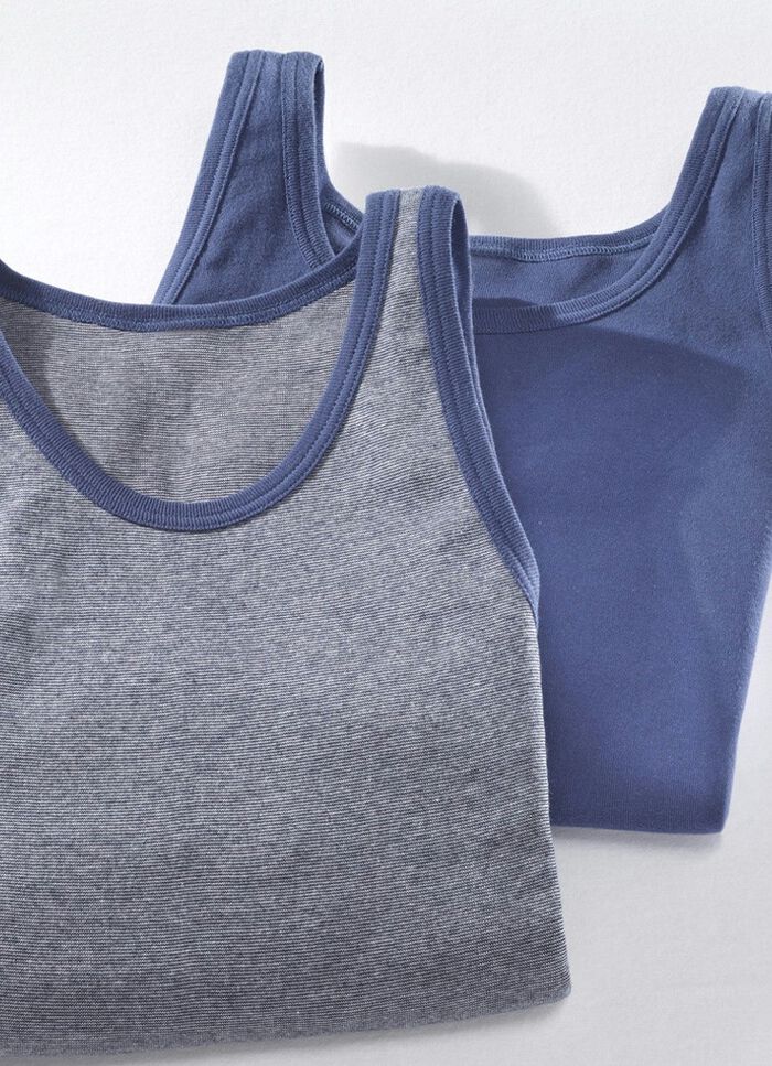 Tre-pack med sportjackor i fin ribb, uni 