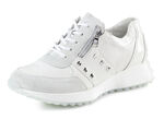 Waldläufer sneakers med nitar VIT-ISGRÅ