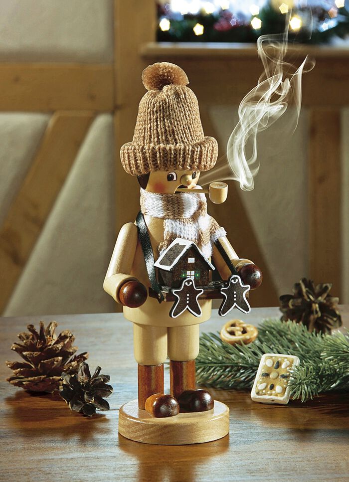 Rökare pepparkakssäljare 