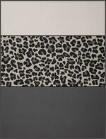 Filt i trendigt leopardmönster 