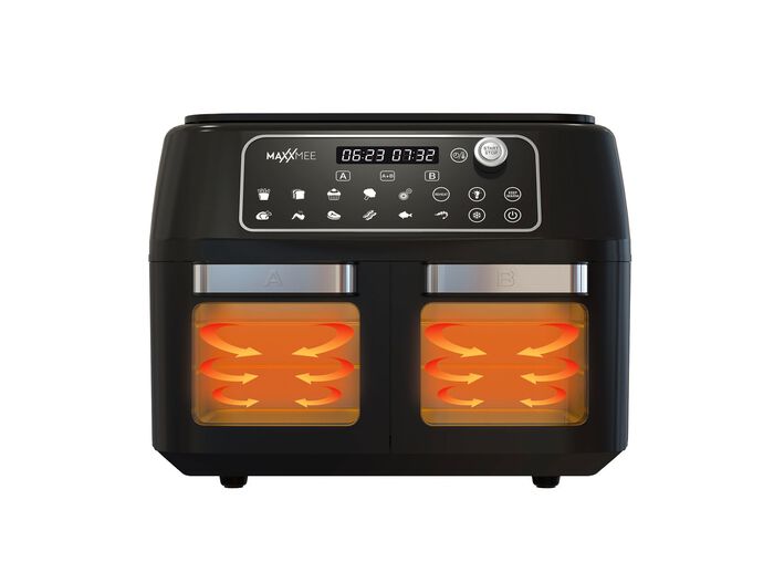 Dubbelkammarfrit&ouml;s: 2 r&auml;tter - klara samtidigt! 