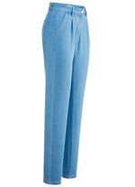 Jeans i chino-modell 