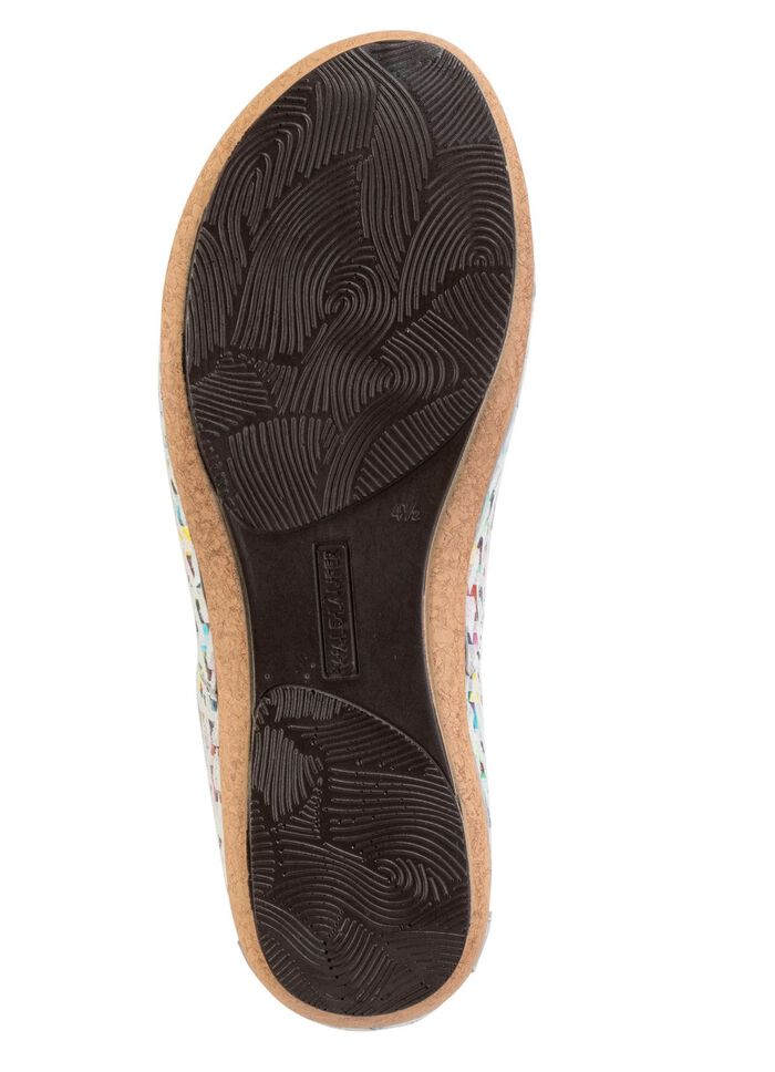 Ranger-sandal gjord av effektivt tryckt nubuckl&auml;der 