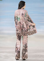 Laurina blusjacka med briljant färgtryck 