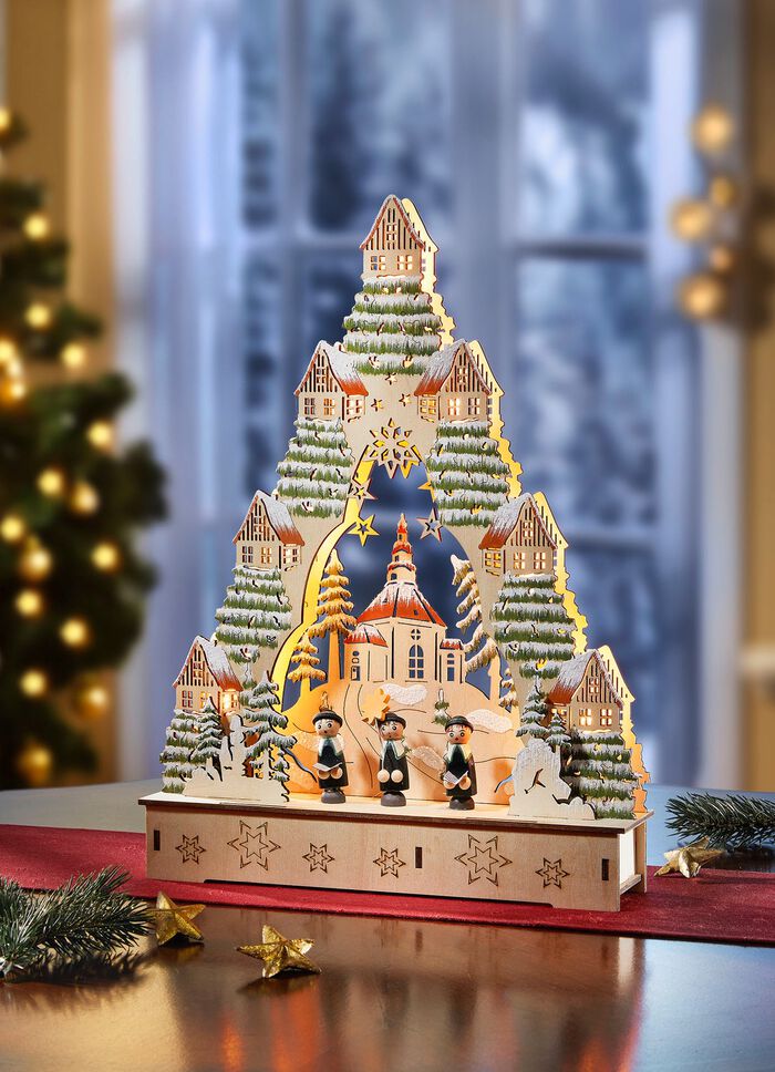 Ljusb&aring;ge i tr&auml; 