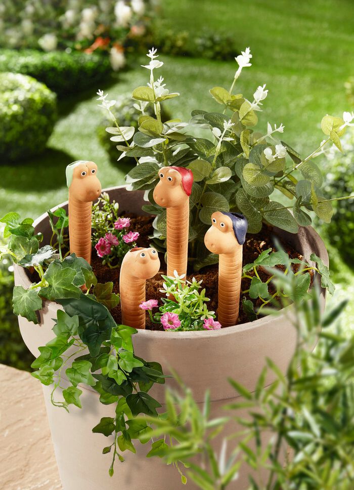 Terrakottabevattningsmaskar, set om 4 