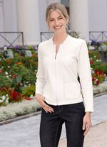 Blusjacka med st&aring;krage 