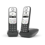 Trådlös telefon Gigaset A690 Duo SVART