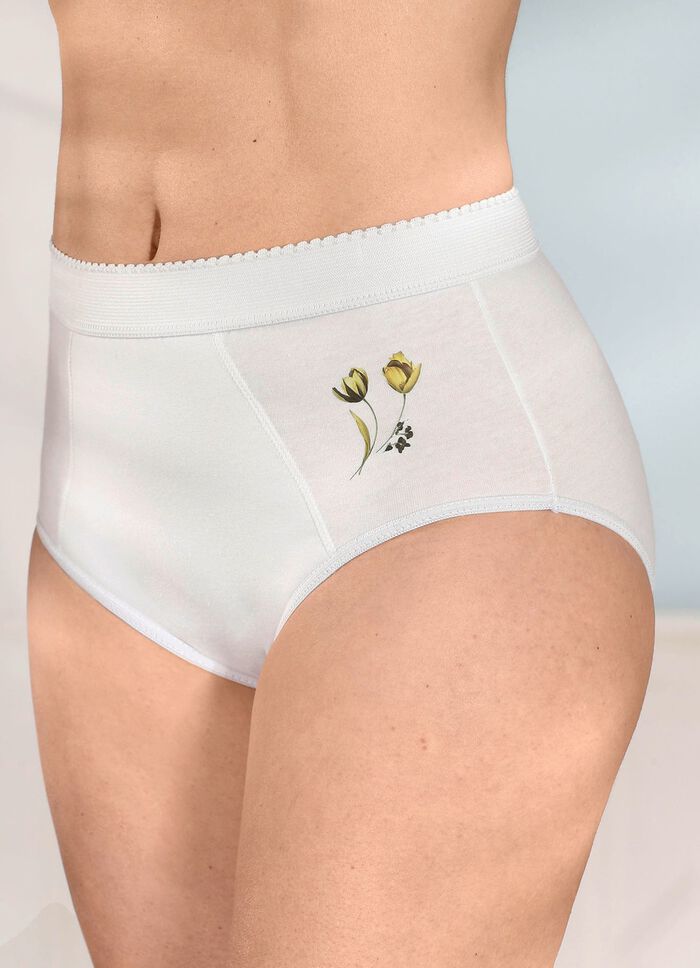 Fyrapack shapingtrosor med f&ouml;rst&auml;rkt magparti 