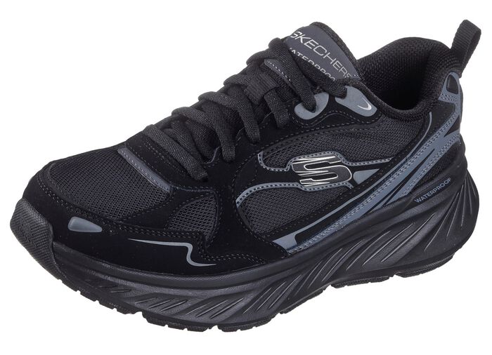 SKECHERS, sportiga damsneakers, med klimatmembran 