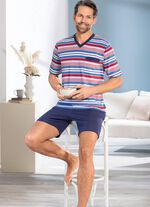 Tv&aring;pack V-ringade shorts 