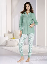 Tvåpack Laurina-pyjamas med muddar, 