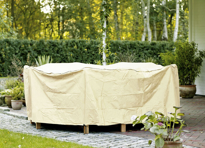 Rivtåliga, väderbeständiga och andningsbara skyddsöverdrag BEIGE UNI