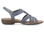 Remonte sandaler med remmar med metallsmycken JEANS