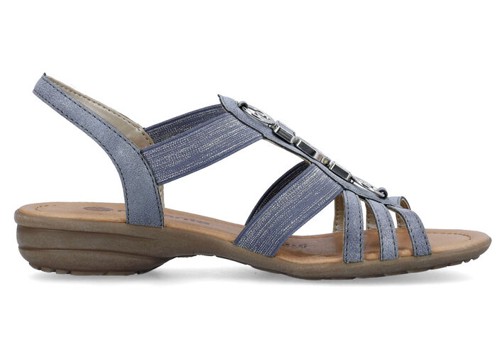 Remonte sandaler med remmar med metallsmycken JEANS