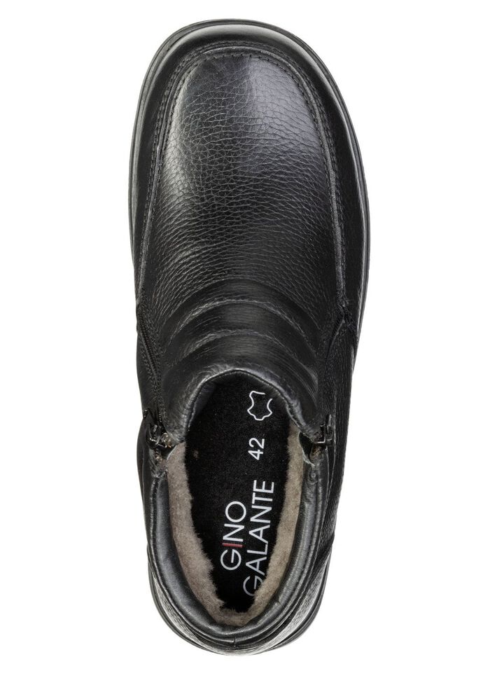 GINO GALANTE, fodrade herrst&ouml;vlar, vinterskor, med lammskinn 