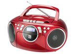 Dubbel P70 CD/radio/kassettspelare RÖD