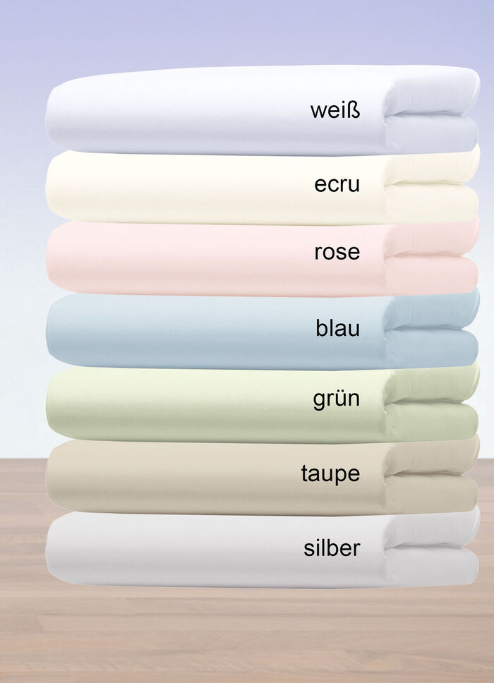 Fluffiga flanelllakan av bomull ECRU