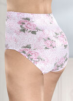 Fyra paket trosor med vackert rosa tryck, 