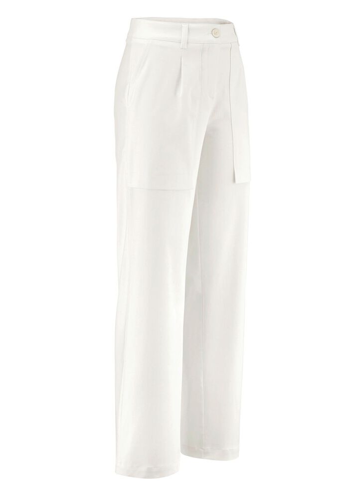 Byxor med stora sidfickor 