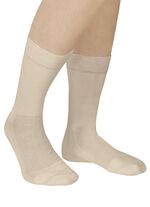 Två-pack komfortknästrumpor eller sockor BEIGE