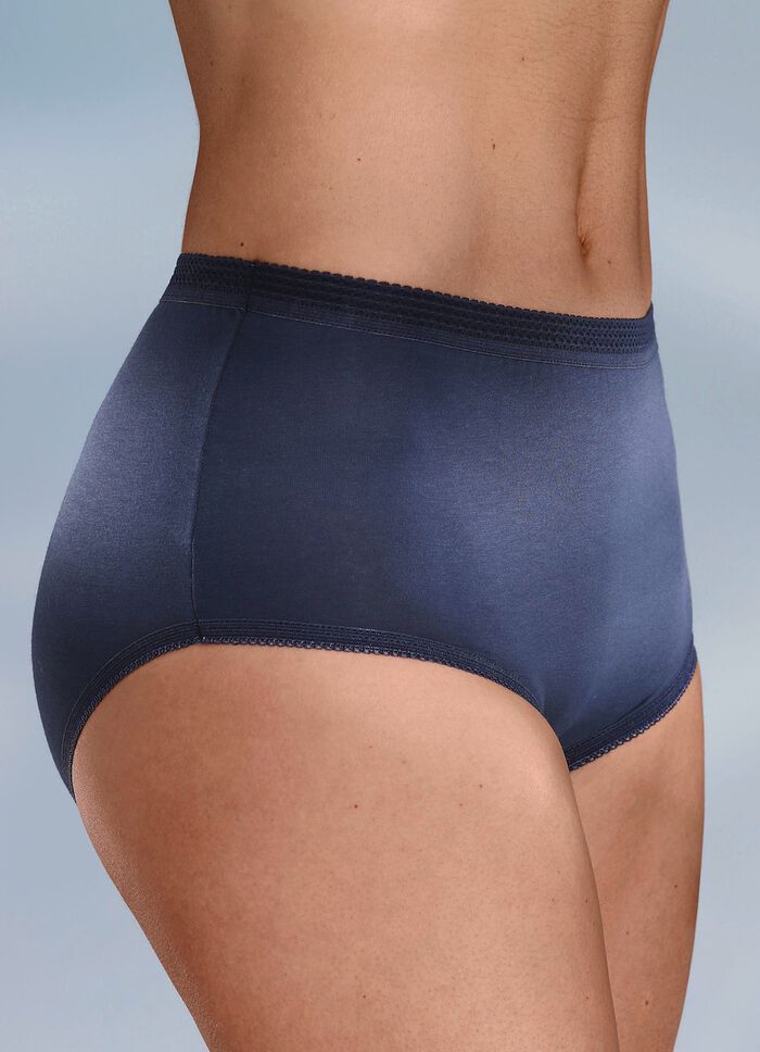 Fem-pack kalsonger med elastisk kant 