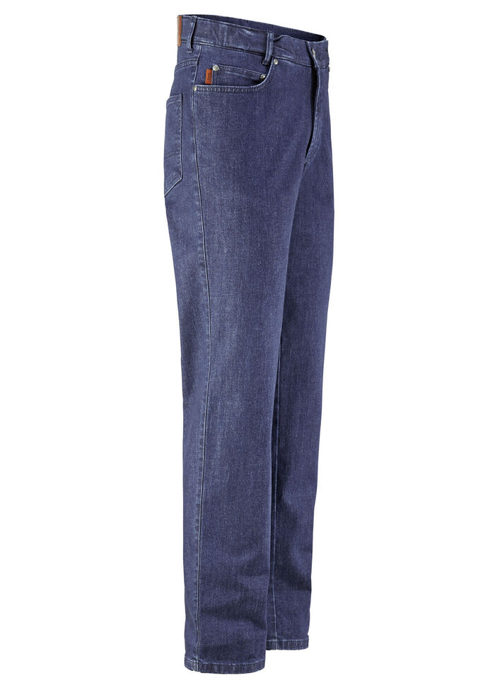 "Francesco Botti"-jeans med bekväm midjeband i 3 färger, 