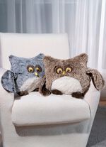 dekorativa kuddar BEIGE