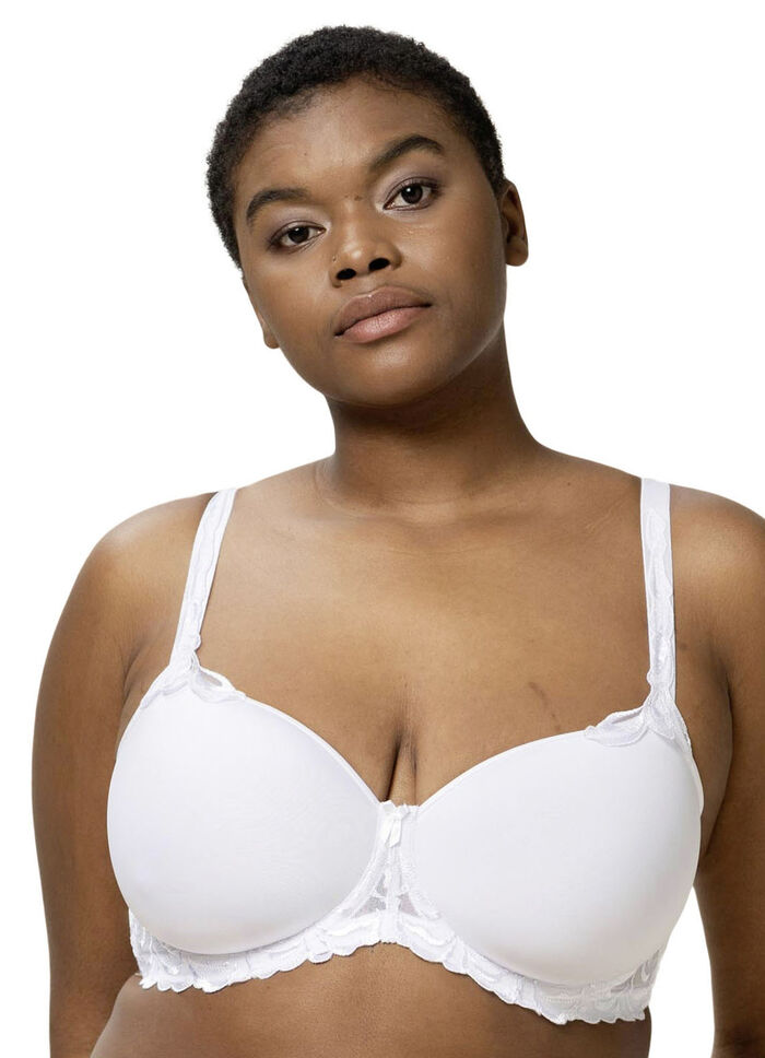 Triumph Modern Finesse bygel-bh med spacerkupor VIT