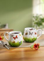 Mugg tillverkad av porslin av h&ouml;g kvalitet 