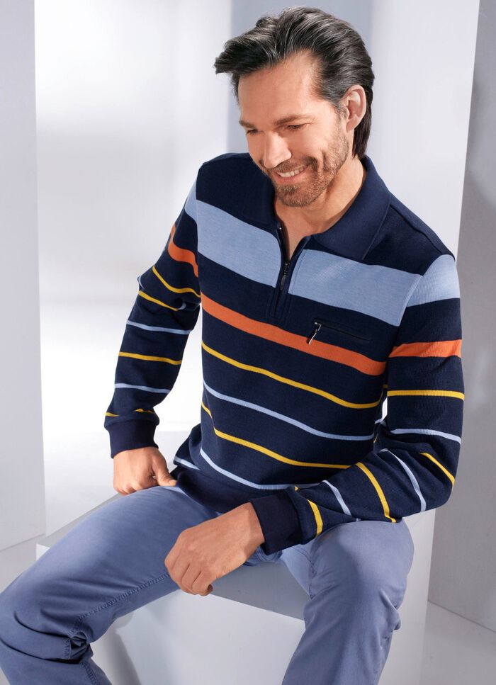 Pik&eacute;tr&ouml;ja med kort dragkedja 