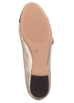 Ballerinal&auml;genheter GOLD-SCHWARZ