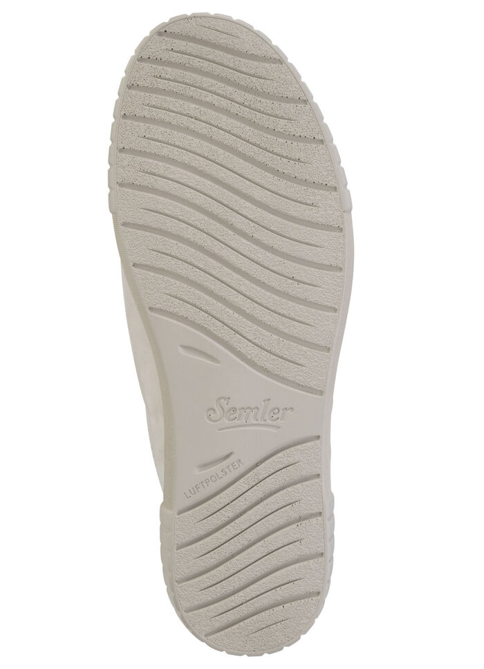 ELENA EDEN sneakers i nubuckläder ECRU