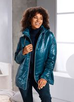 Jacka med fickor med dragkedja 