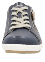 Remonte snörsko gjord av delvis präglad nappaläder MARIN KAMEL