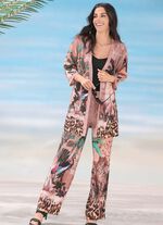 Laurina blusjacka med briljant f&auml;rgtryck 