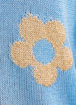 Glittertr&ouml;ja med blommotiv 