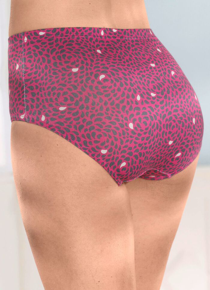 Laurina fyrapack trosor med f&auml;rgglatt tryck 