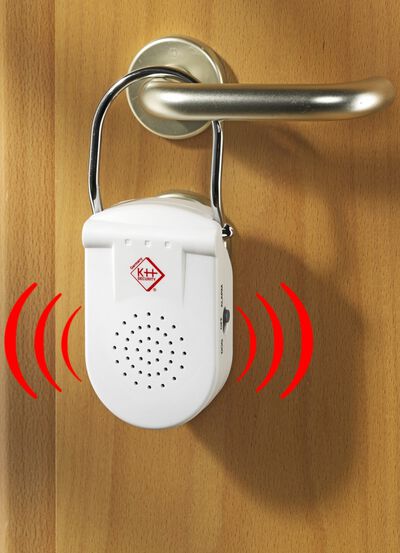 Larm f&ouml;r d&ouml;rrhandtag 